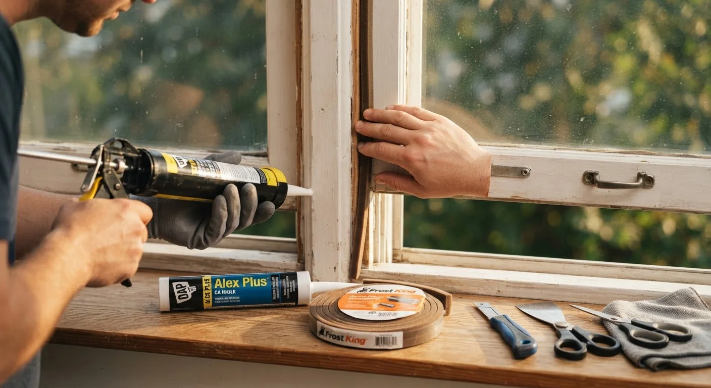 Caulking vs. Weatherstripping: Sealing Your Home Against Drafts