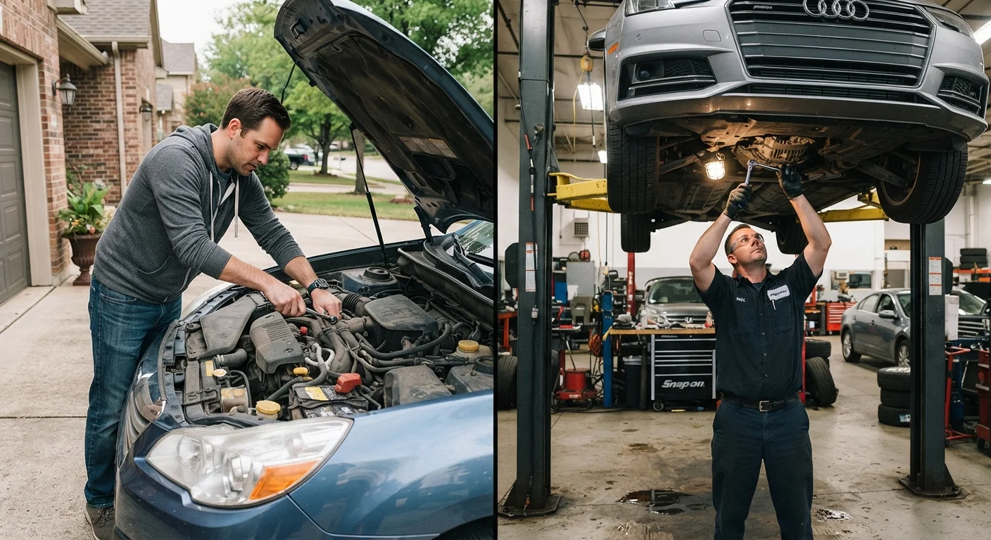 DIY Maintenance vs. Taking Your Car to a Shop