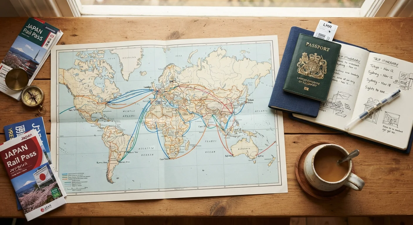 Organizing a Multi-City Trip: From Routing Logic to Booking Order