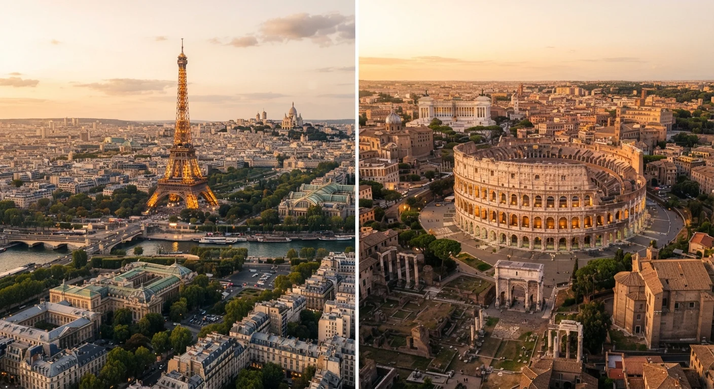 Paris vs. Rome: Deciding Which European Capital Fits Your Travel Style