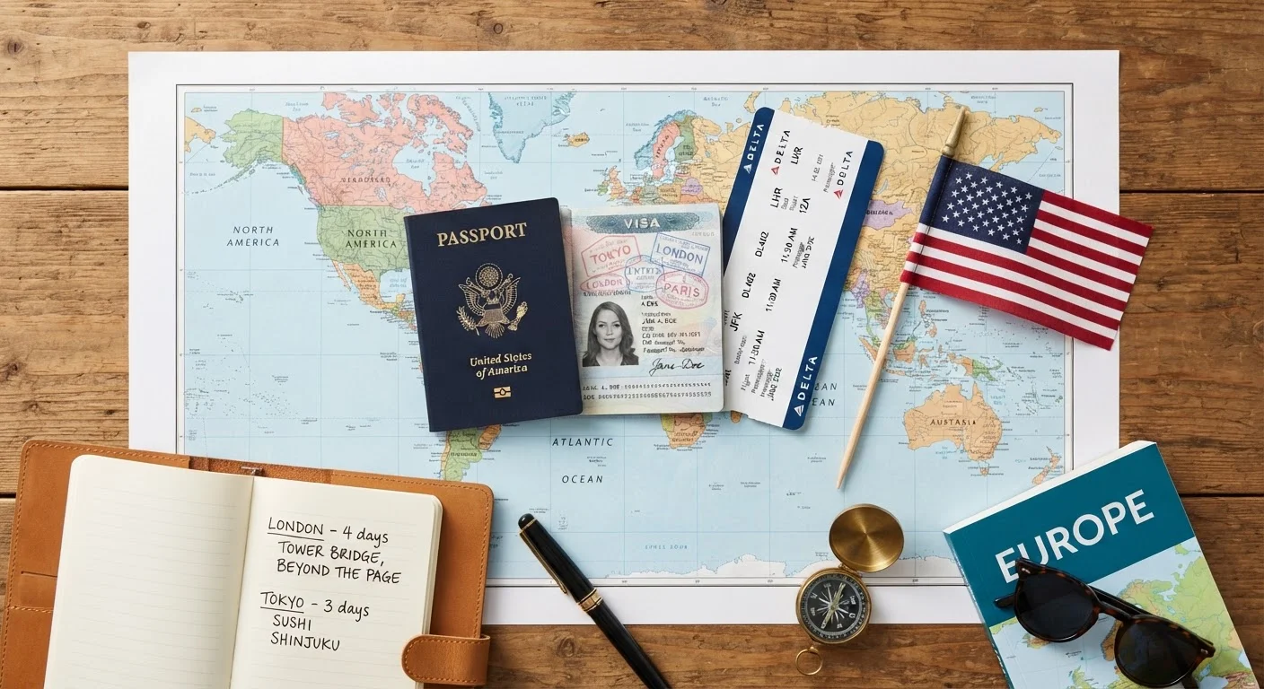 Pre-Departure Checklist for International Travel from the United States