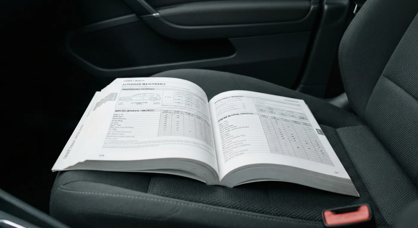 Reading Your Owner's Manual: The Maintenance Schedule Section Explained