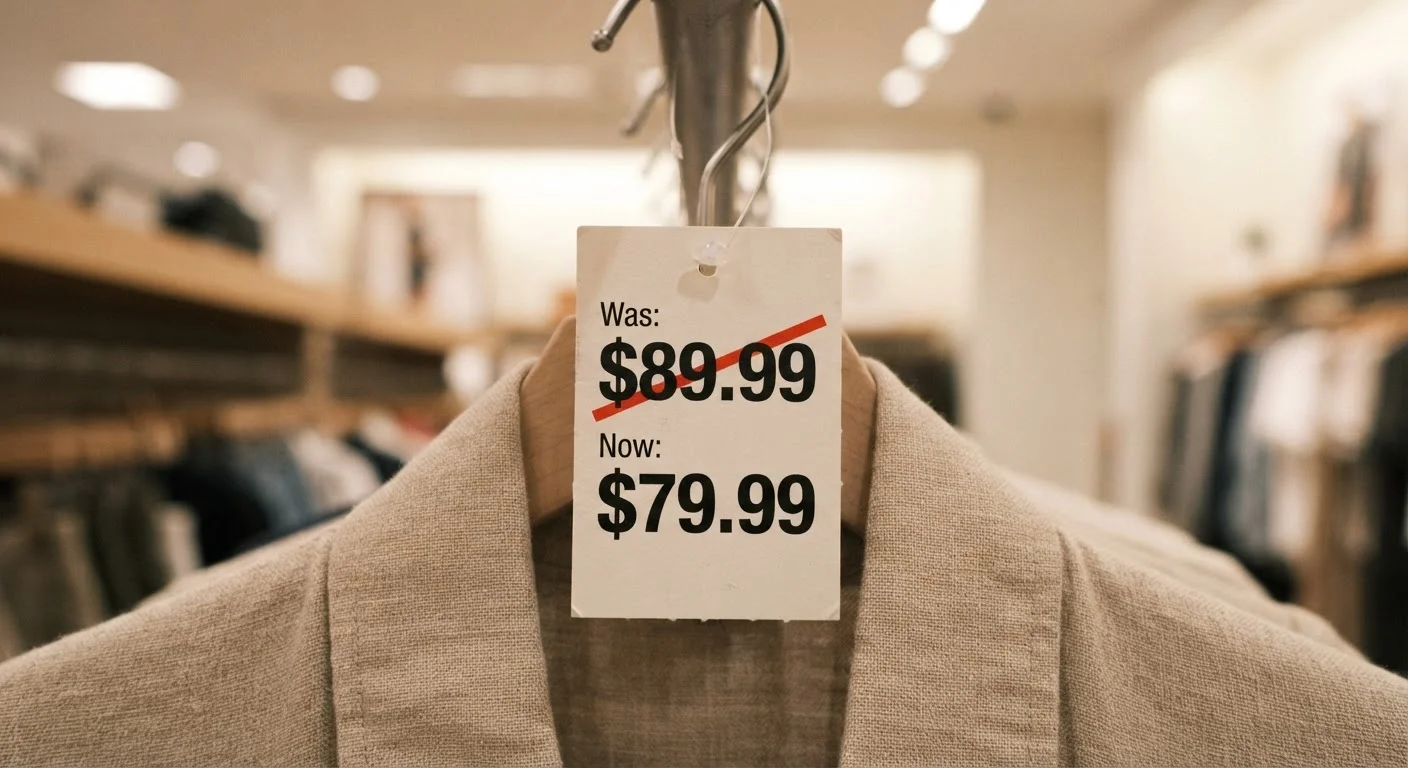 Retail Price Anchoring: How Stores Use 'Original' Prices to Shape Your Perception