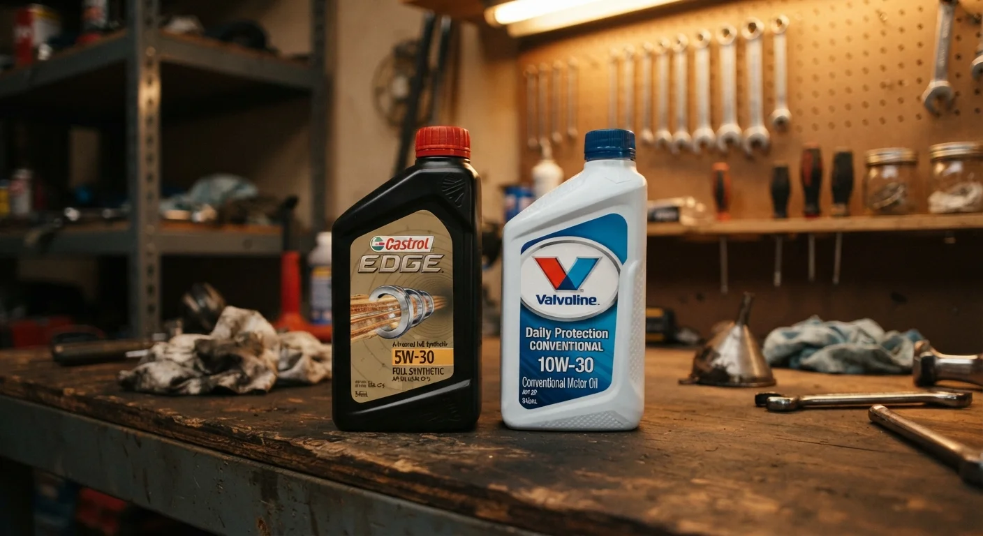 Synthetic vs. Conventional Motor Oil