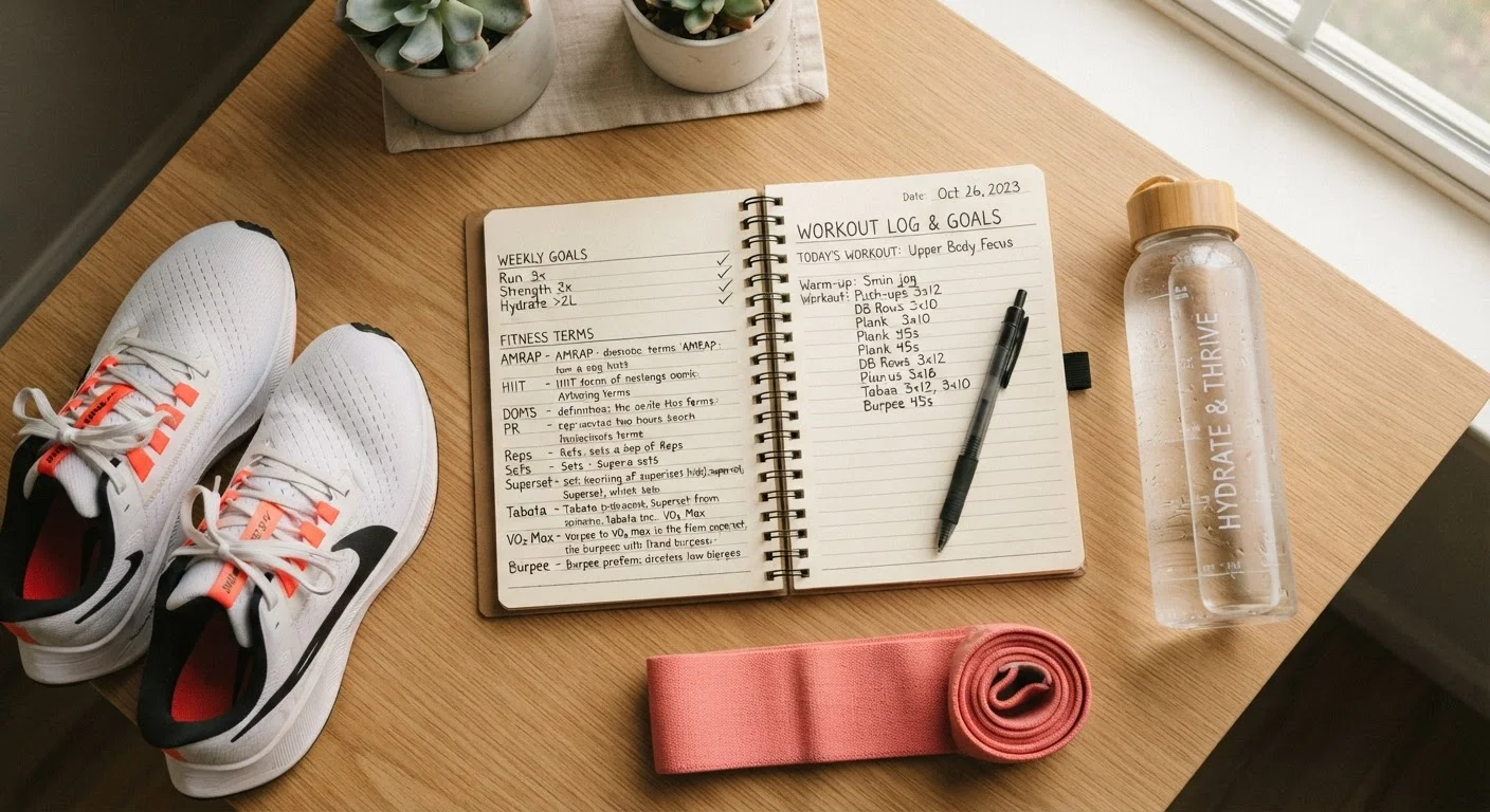 The Language of Fitness: A Plain-English Glossary of Common Exercise Terms