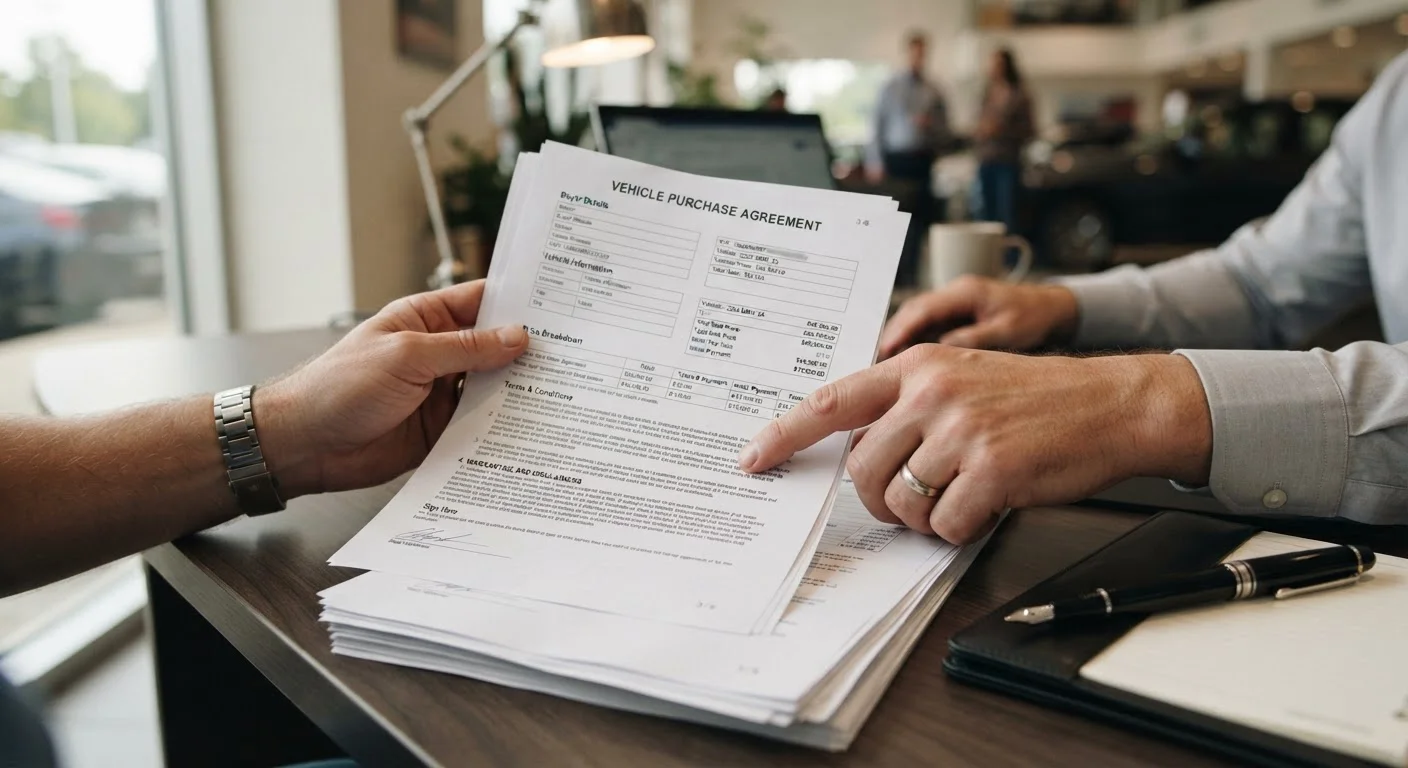 Things to Verify Before Signing Any Car Purchase Agreement