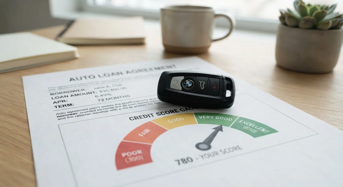 What Your Credit Score Actually Does to Your Car Loan