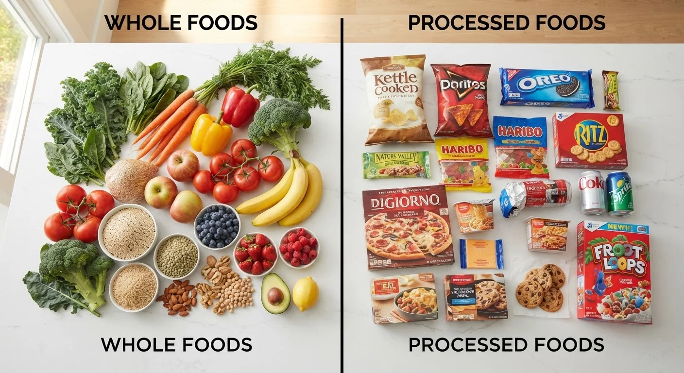 Whole Foods vs. Processed Foods: What the Difference Really Means