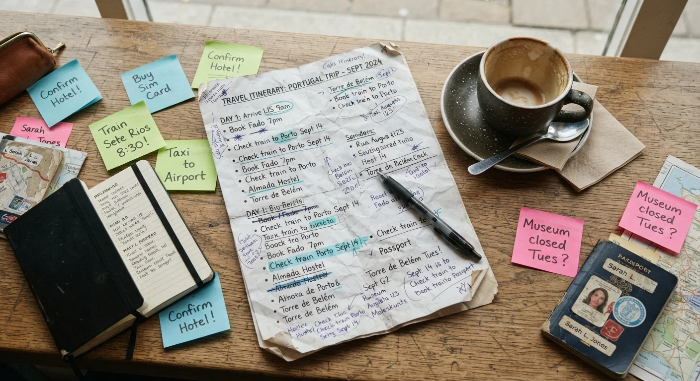 Why Your Travel Itinerary Keeps Falling Apart